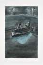 Peter Doig: Two People At Night (Indigo) - Signed Print