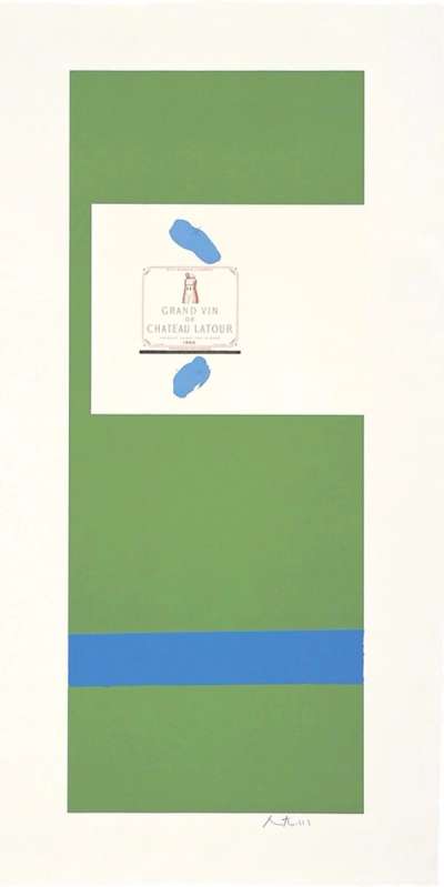 Pauillac 3 - Signed Print by Robert Motherwell 1973 - MyArtBroker