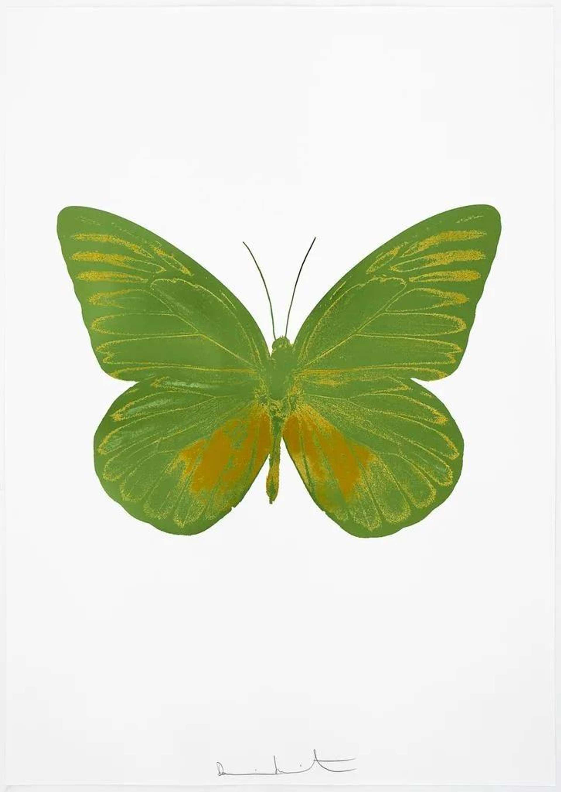 The Souls I (leaf green, oriental gold) - Signed Print by Damien Hirst 2010 - MyArtBroker