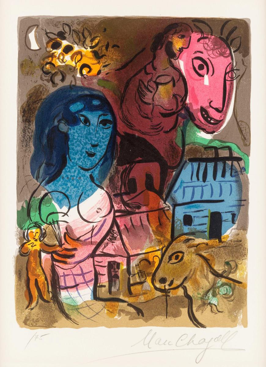 Marc Chagall Hommage Marc Chagall (Signed Print) 1969 | MyArtBroker
