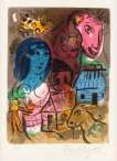 Hommage Marc Chagall - Signed Print