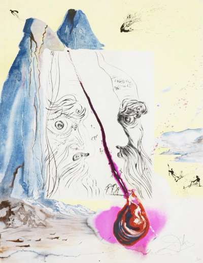 Salvador Dali: Moïse Et Le Monothéisme (portfolio) - Signed Print