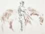 Elisabeth Frink: Man And Horse III - Signed Print