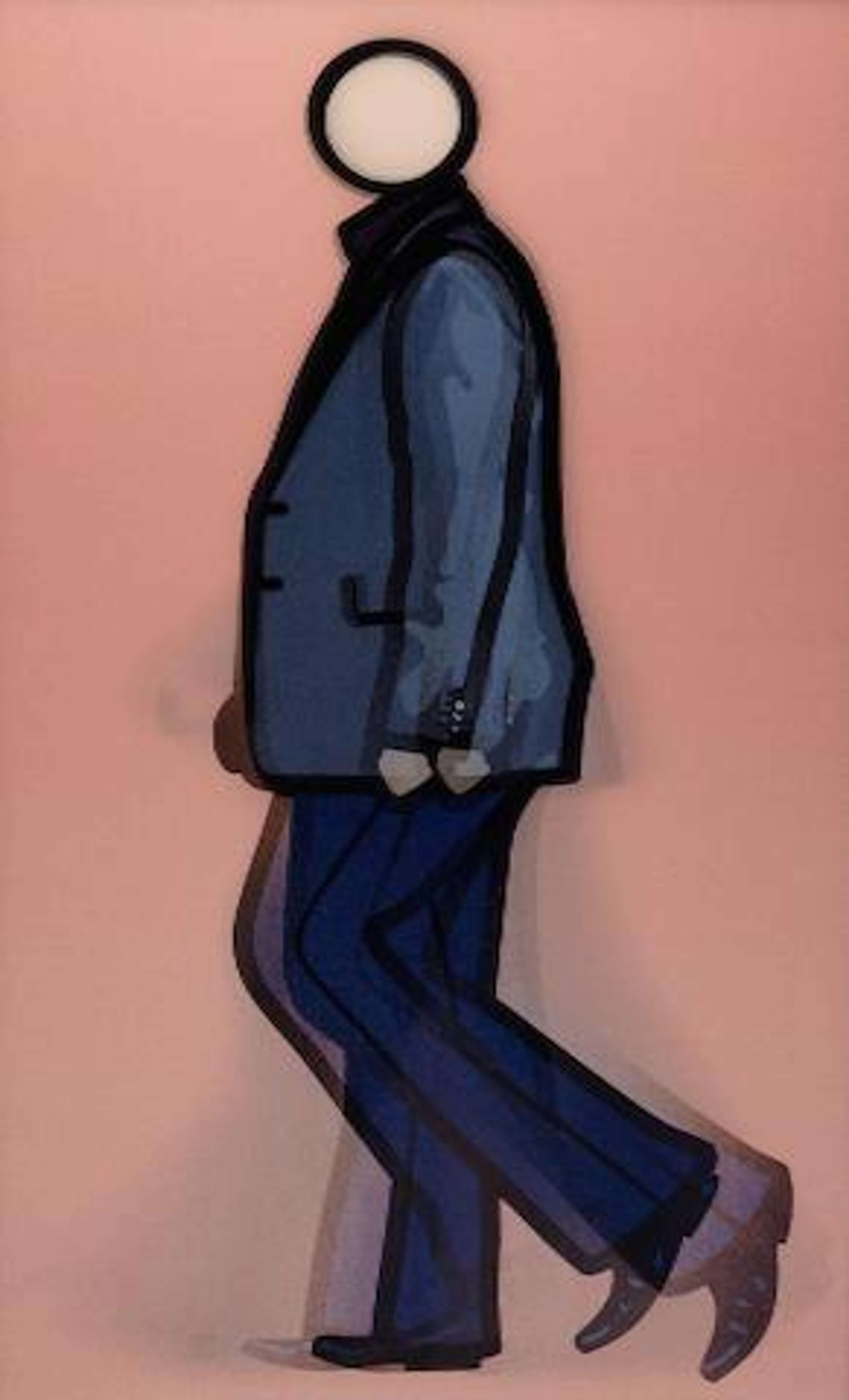 Rod Walking - Signed Print by Julian Opie 2010 - MyArtBroker