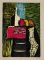 Josef Zenk: Still Life - Signed Print