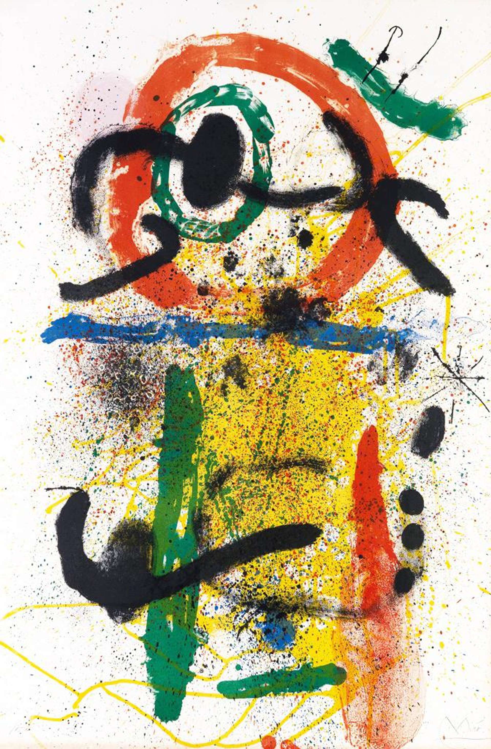Pierrot Le Fou - Signed Print by Joan Miró 1964 - MyArtBroker