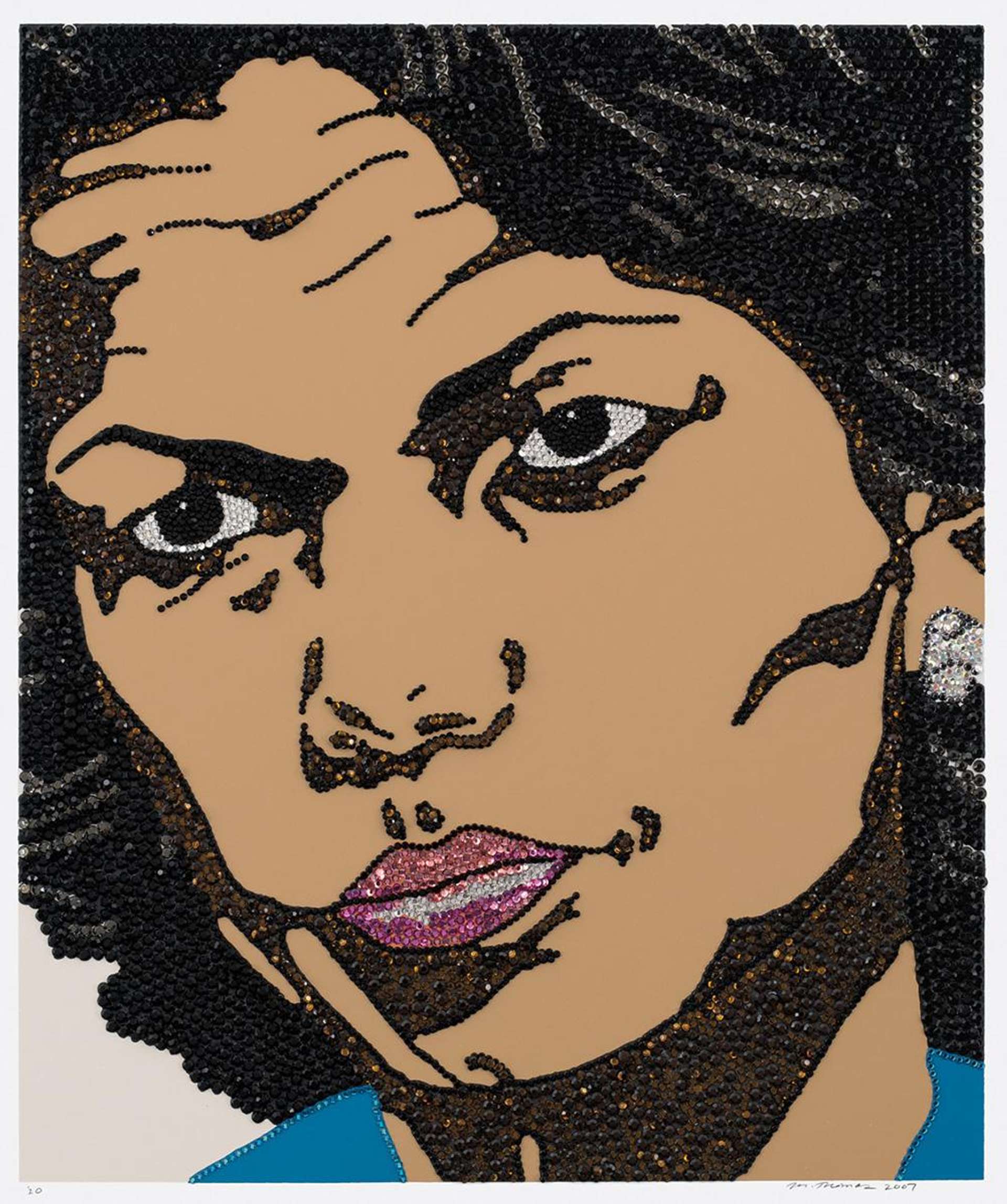 Mickalene Thomas Condoleezza Rice (Signed Print) 2007 | MyArtBroker