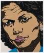 Mickalene Thomas: Condoleezza Rice - Signed Print