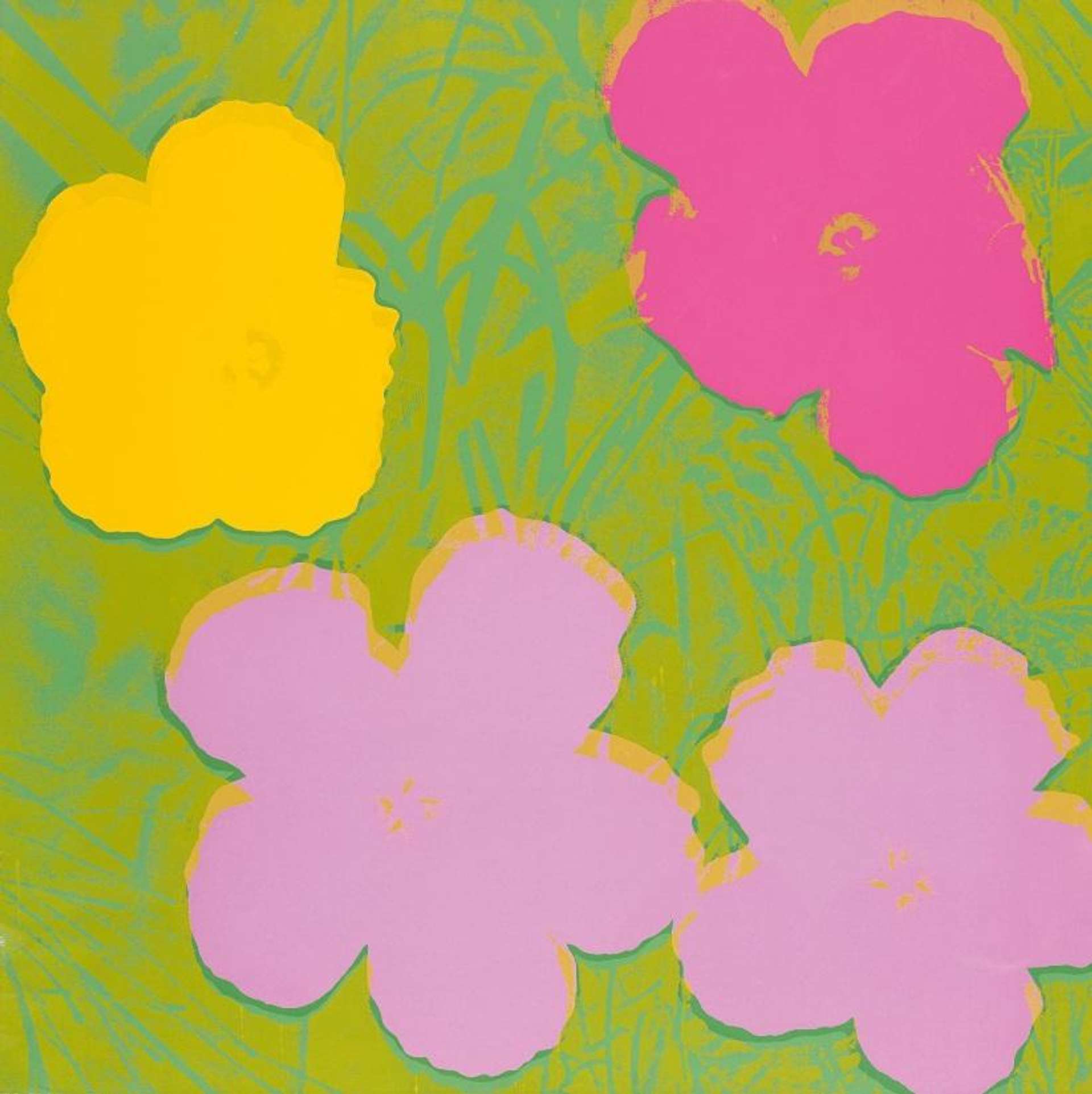 Andy Warhol: Flowers (F. & S. II.68) - Signed Print
