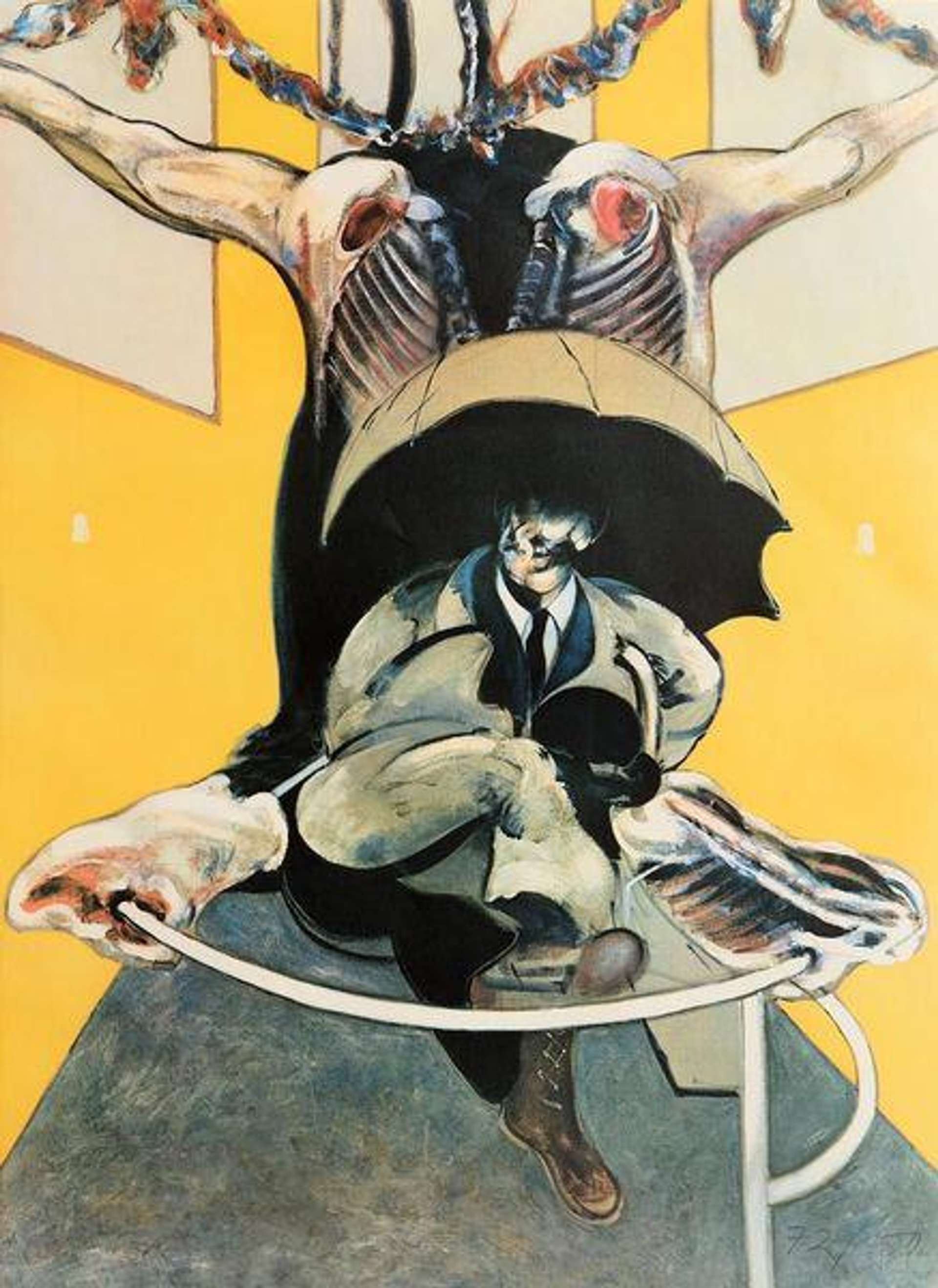 Francis Bacon: After Second Version Of Painting 1946 - Signed Print