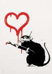 Love Rat - Signed Print
