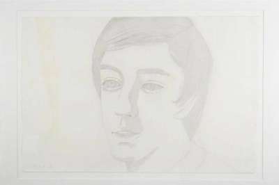 Vincent With Open Mouth - Signed Print by Alex Katz 1974 - MyArtBroker