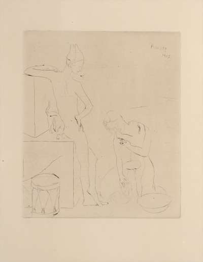 Le Bain - Signed Print by Pablo Picasso 1905 - MyArtBroker