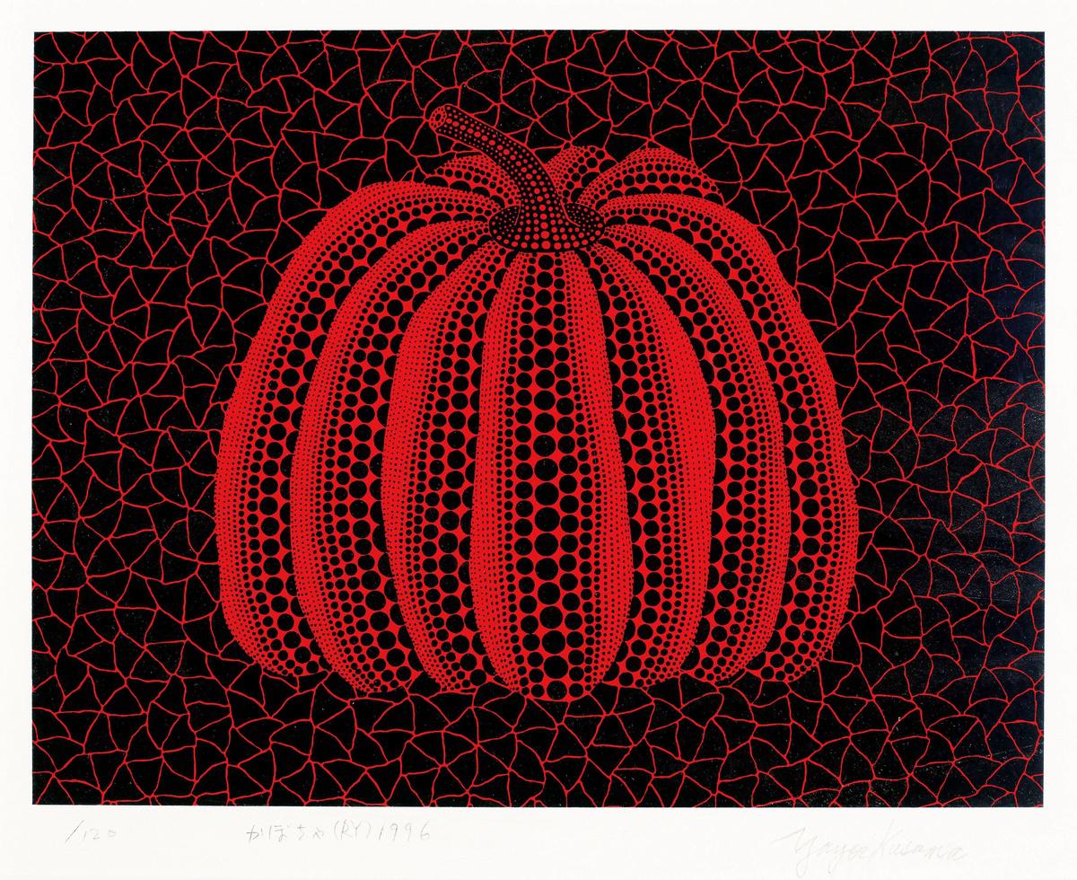 Yayoi Kusama Pumpkin (RY) (Signed Print) 1996