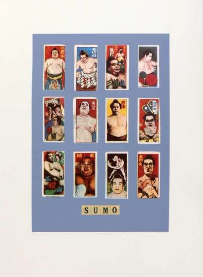 S Is For Sumo - Signed Print by Peter Blake 1991 - MyArtBroker