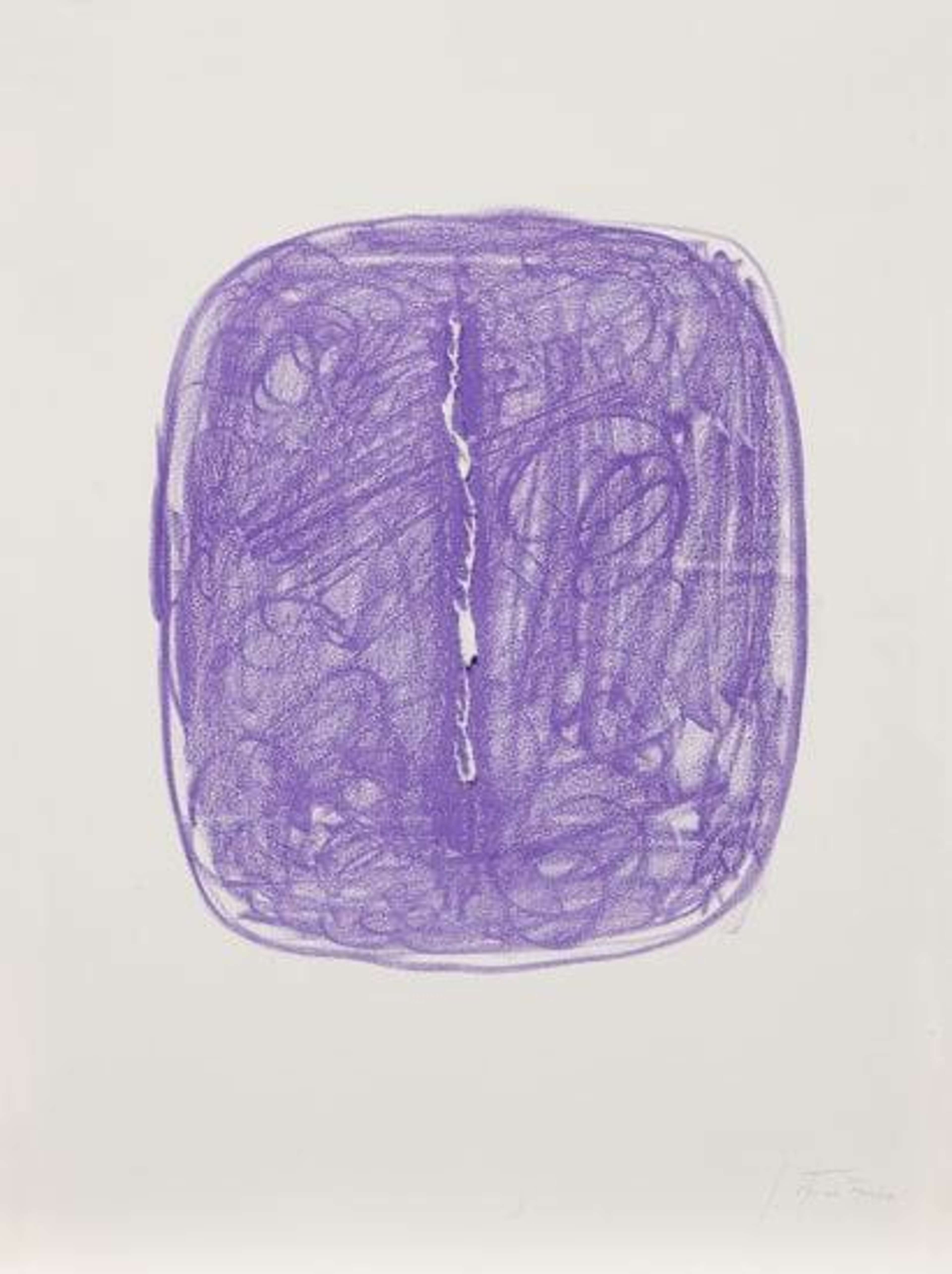 Concetto Spaziale (R. & R. L-29) - Signed Print by Lucio Fontana 1967 - MyArtBroker