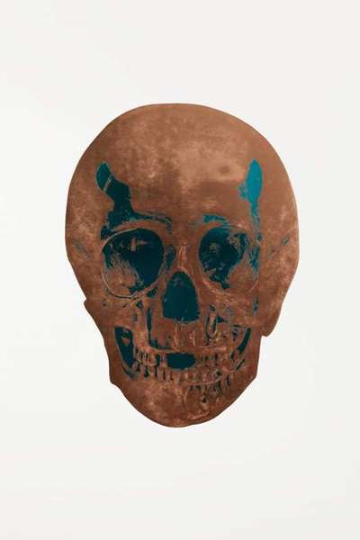 Damien Hirst: The Dead (Panama copper, turquoise) - Signed Print