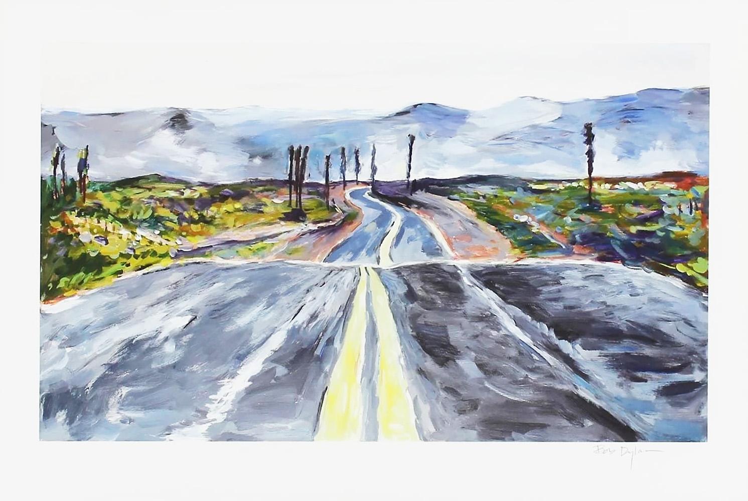 油絵原画 Bob Dylan