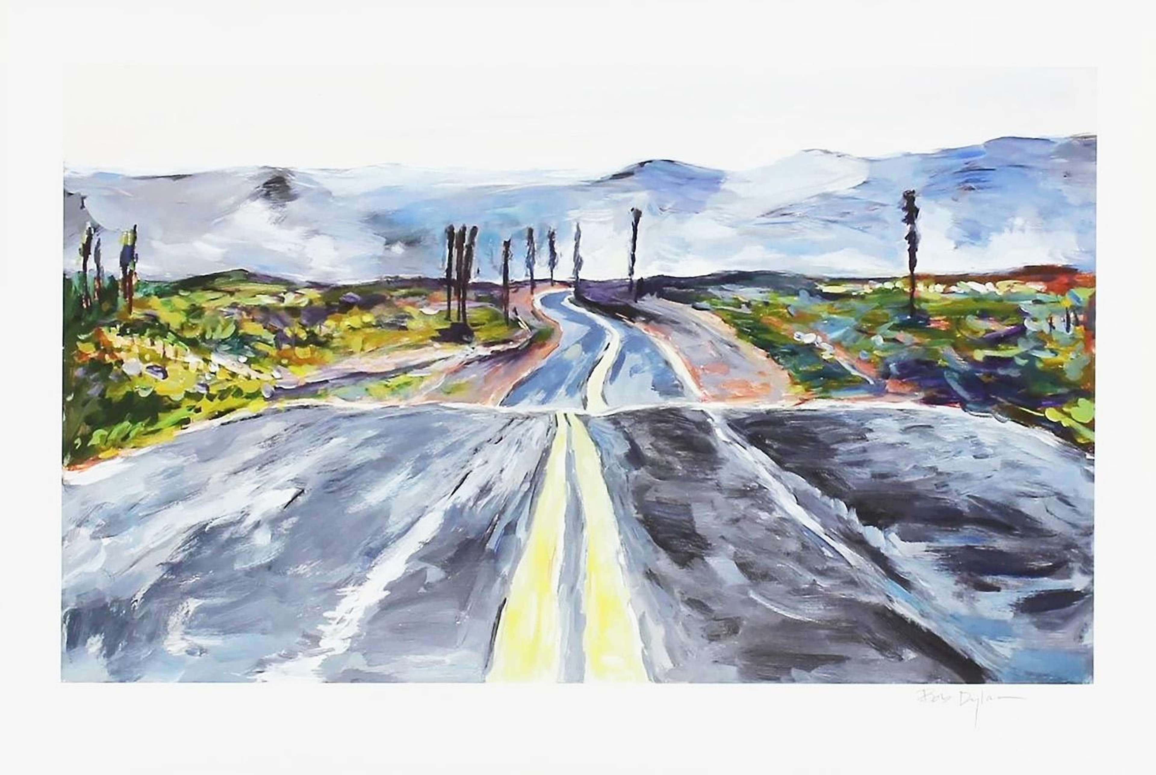Endless Highway (2016) - Signed Print by Bob Dylan 2016 - MyArtBroker