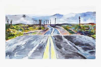 Endless Highway (2016) - Signed Print by Bob Dylan 2016 - MyArtBroker