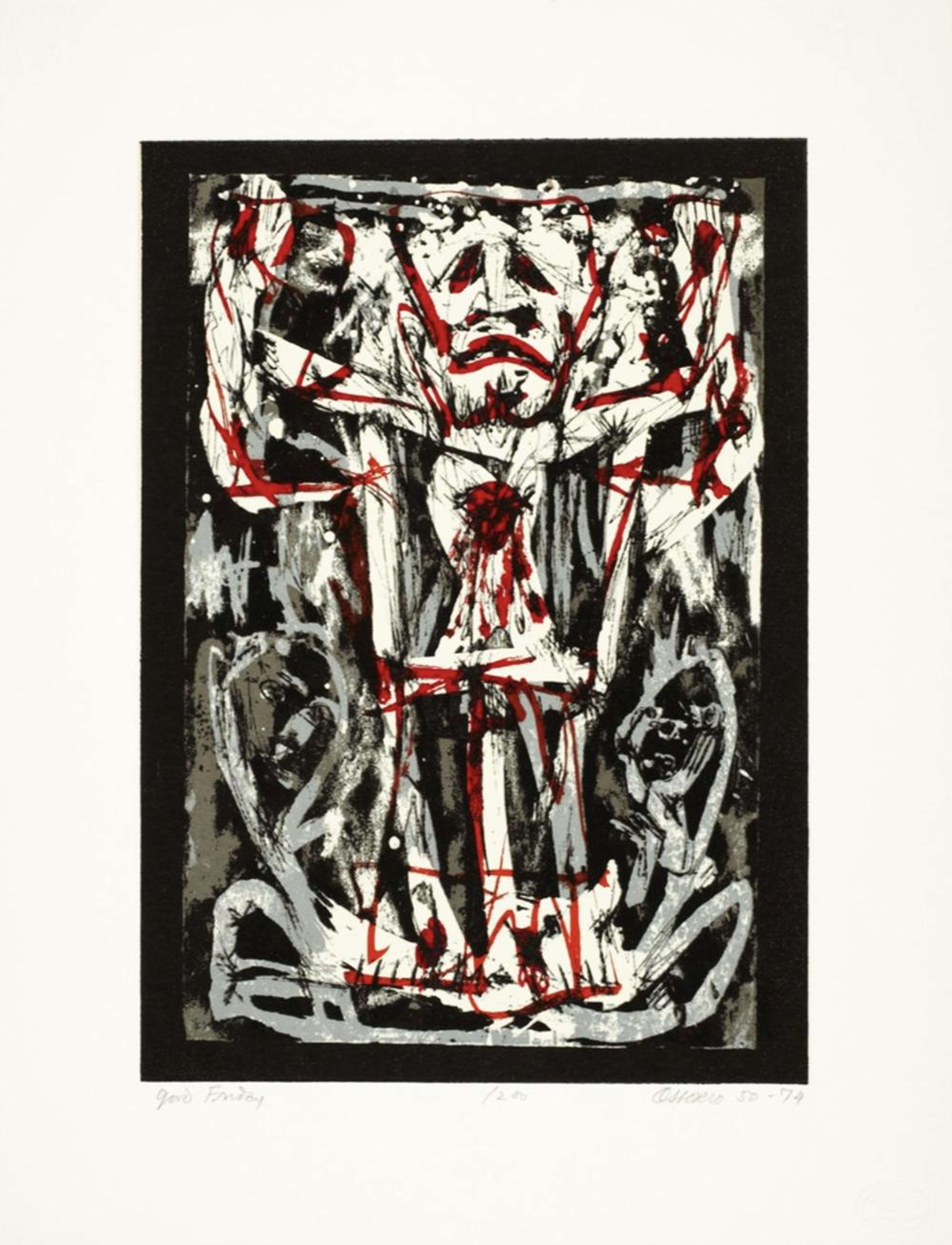 Good Friday - Signed Print by Alfonso Ossorio 1984 - MyArtBroker