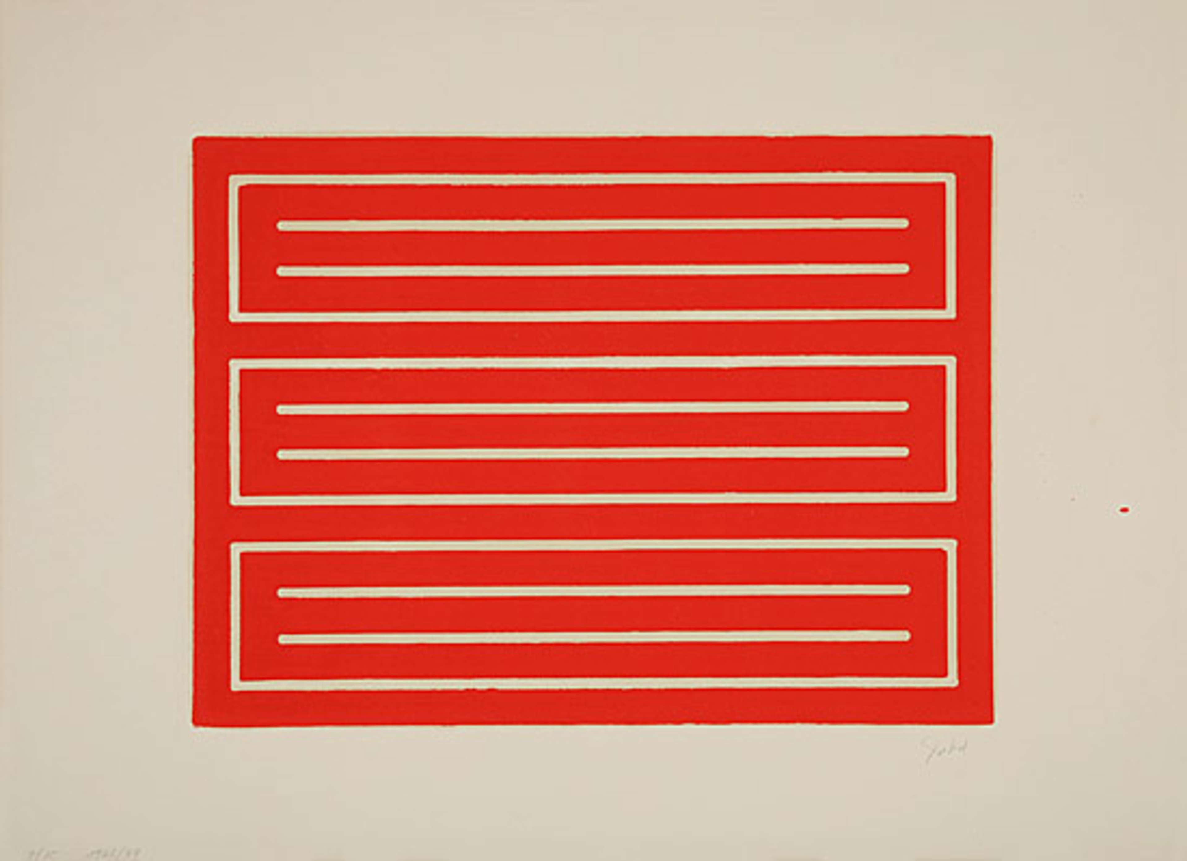 Untitled (S. 33) - Signed Print by Donald Judd 1979 - MyArtBroker