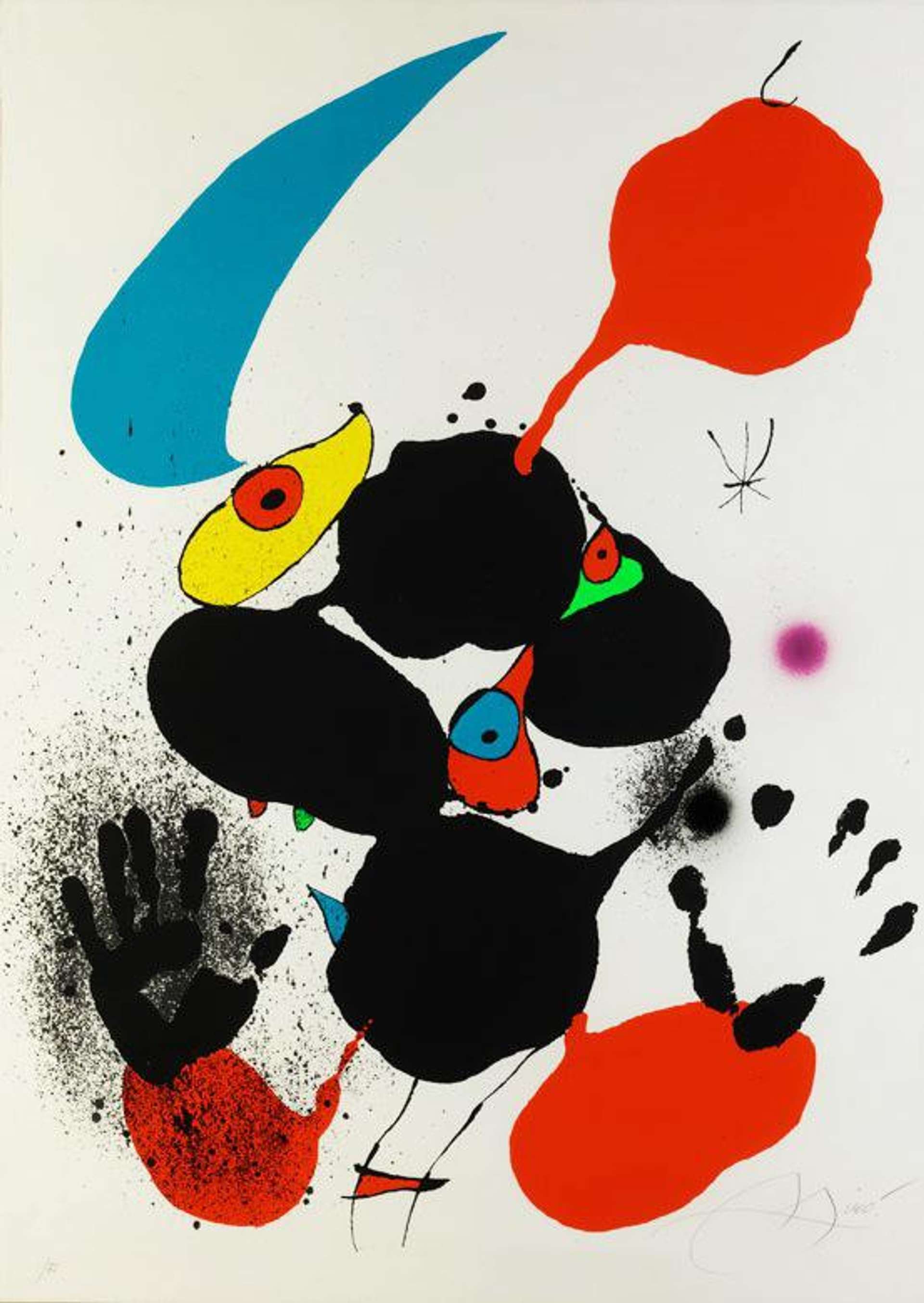 Godalla - Signed Print by Joan Miró 1973 - MyArtBroker
