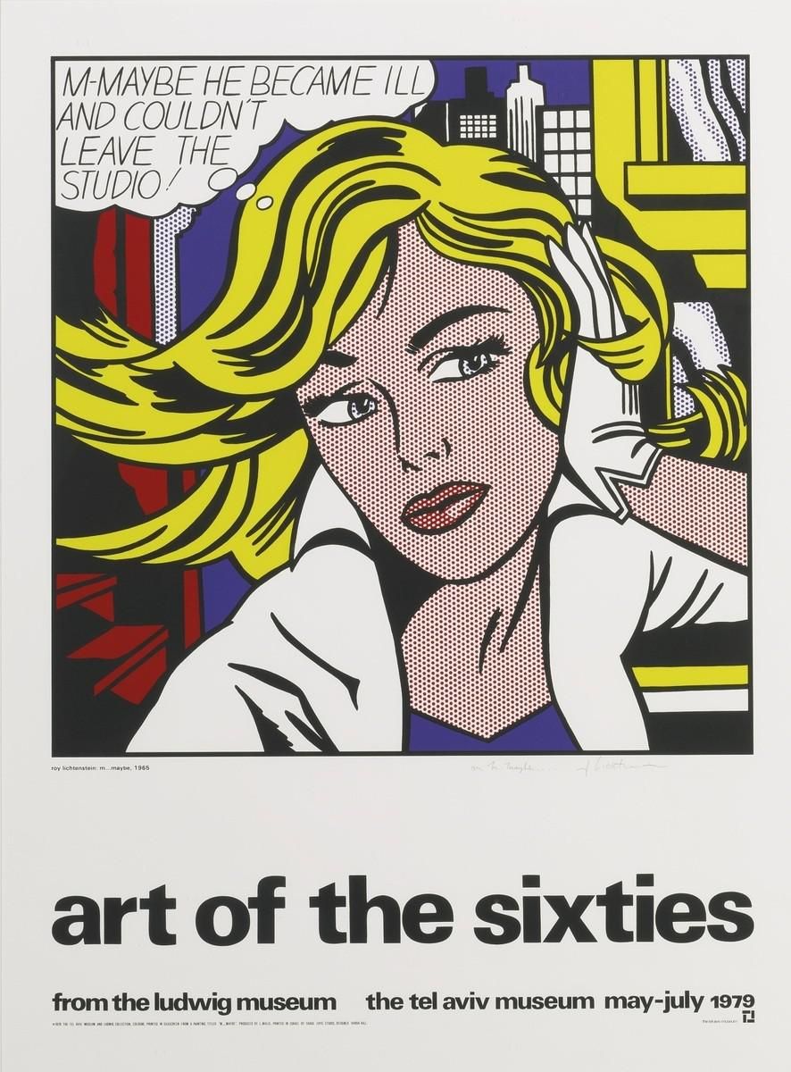 Roy Lichtenstein Art Of The Sixties (Signed Print) 1979 | MyArtBroker