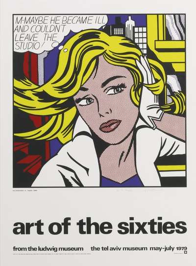 Roy Lichtenstein: Art Of The Sixties - Signed Print
