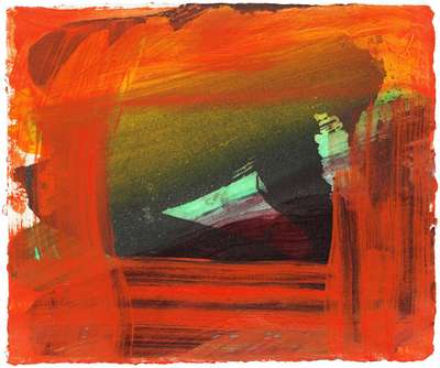 Turkish Delight - Signed Print by Howard Hodgkin 2004 - MyArtBroker