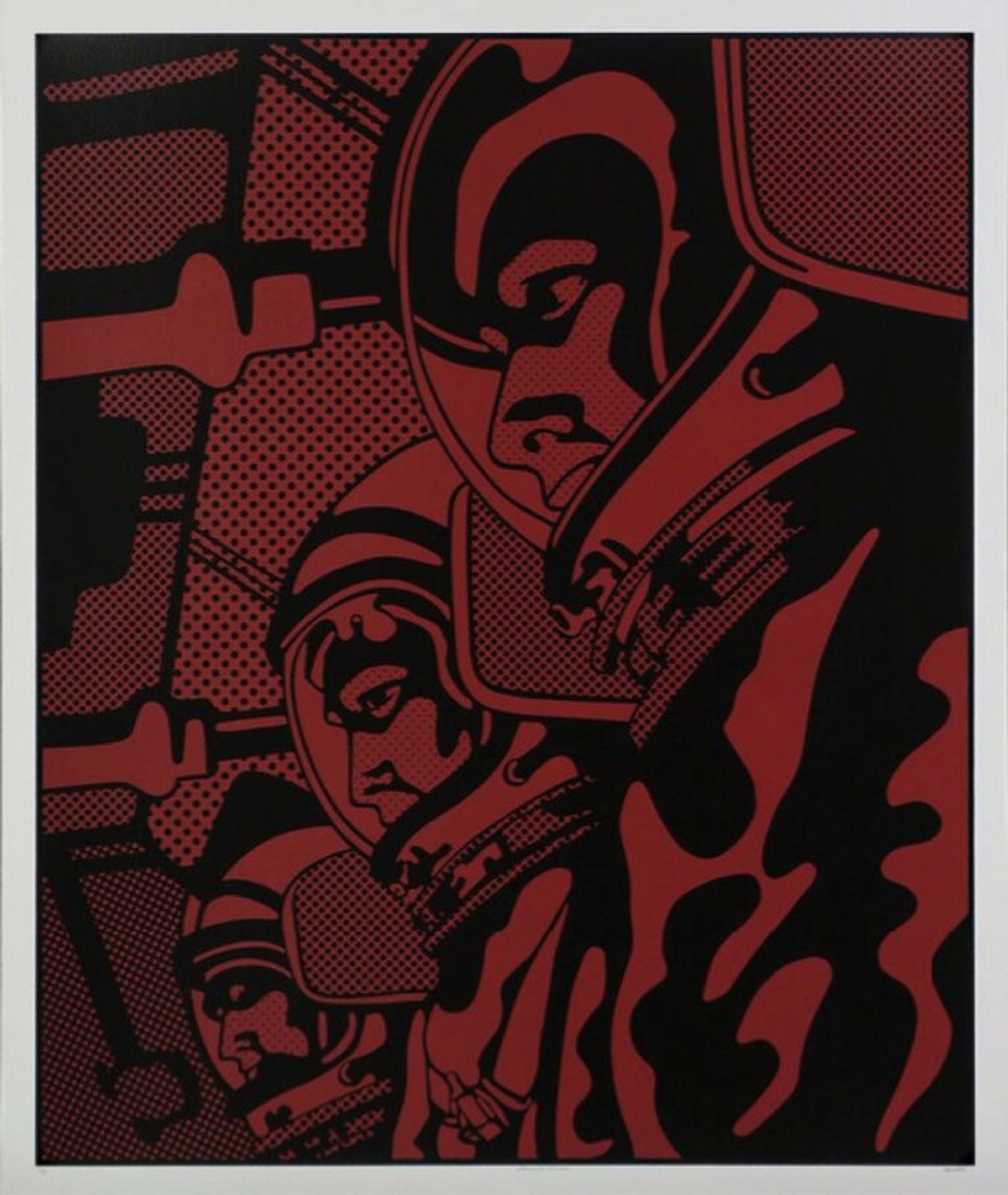 Astronauta Vermelho - Signed Print by Claudio Tozzi 1970 - MyArtBroker