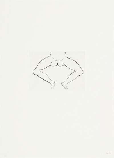 Untitled No. 7 - Signed Print by Louise Bourgeois 1990 - MyArtBroker