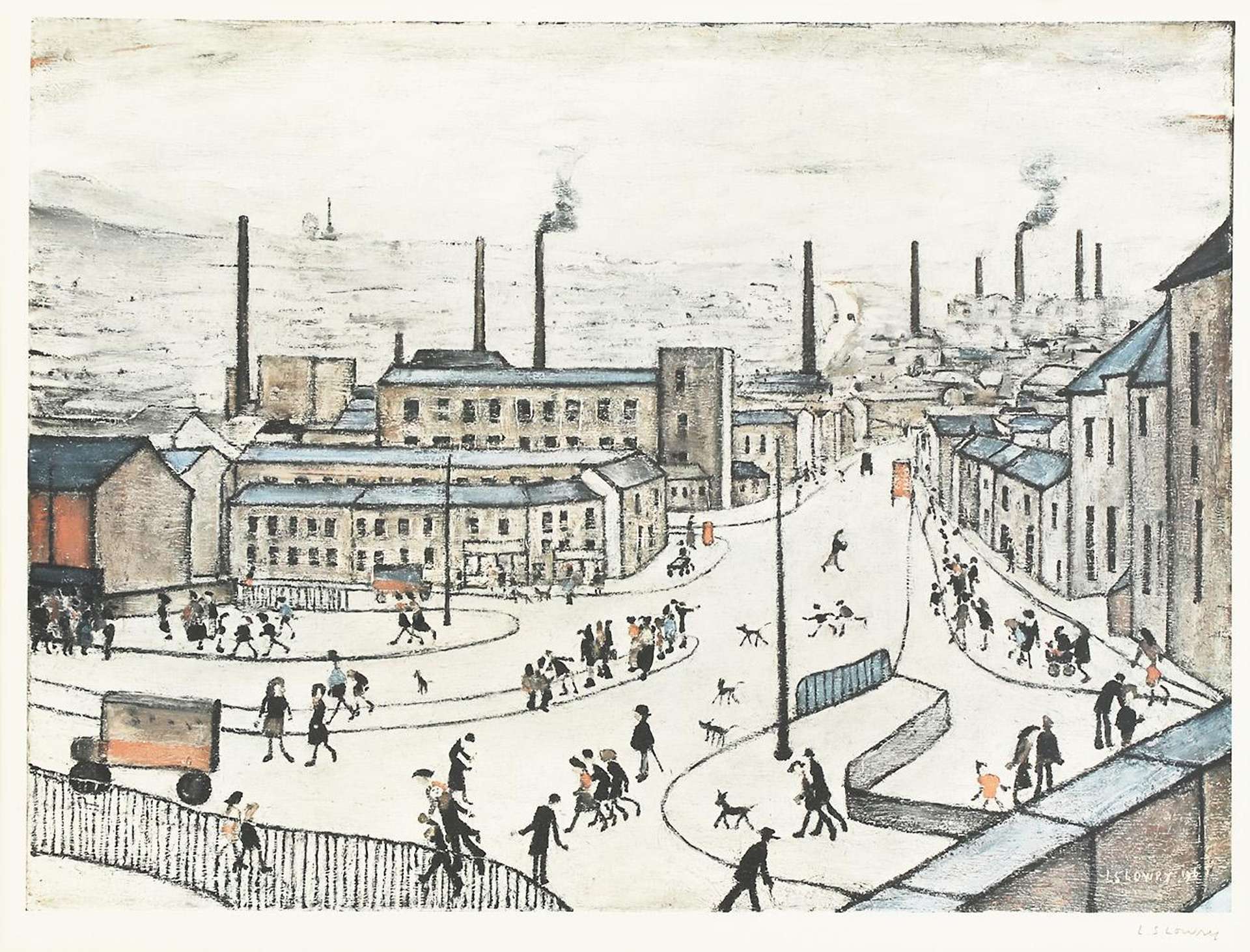 Huddersfield by L. S. Lowry