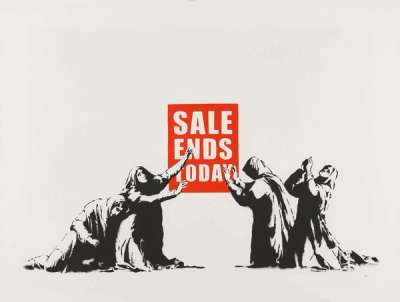 Sale Ends - Unsigned Print by Banksy 2007 - MyArtBroker