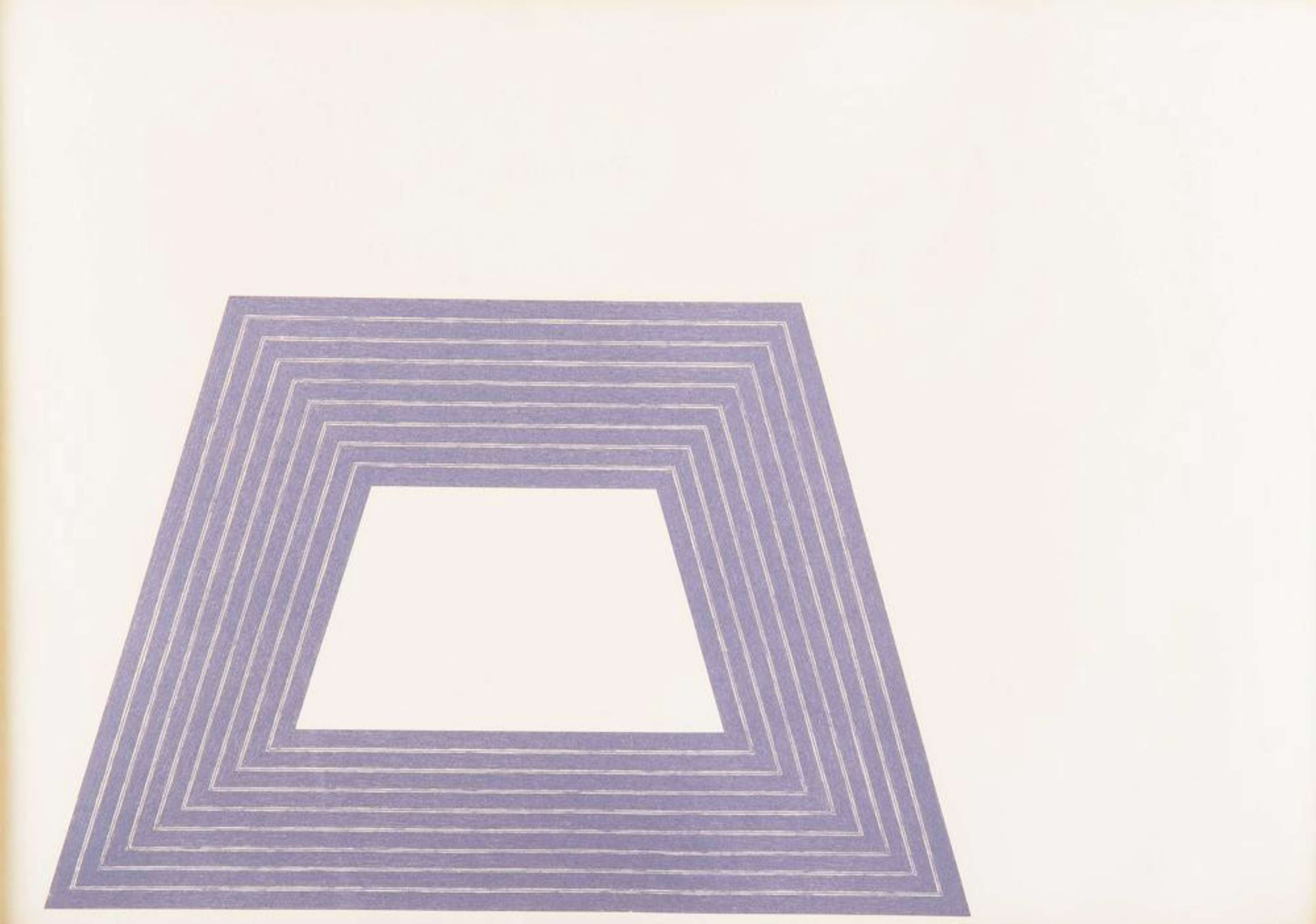 Ileana Sonnabend - Signed Print by Frank Stella 1972 - MyArtBroker