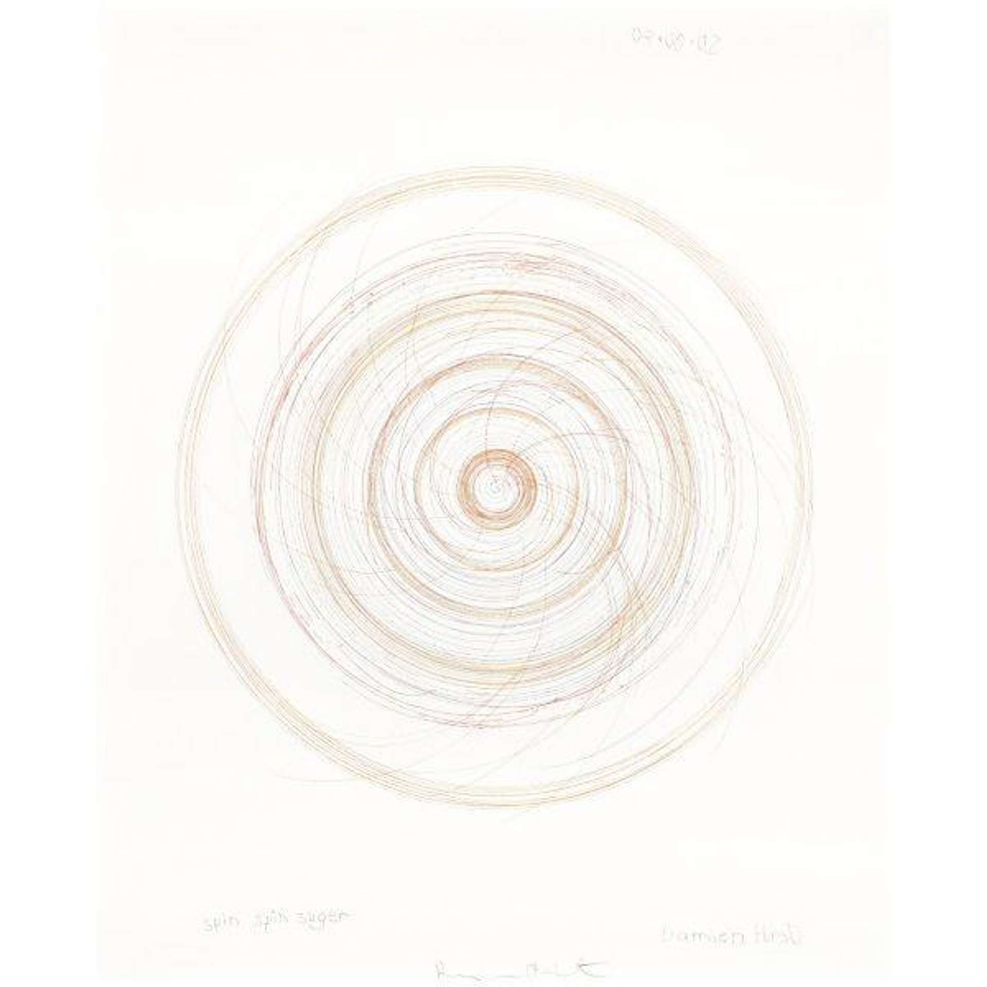 Damien Hirst: Spin Spin Sugar - Signed Print