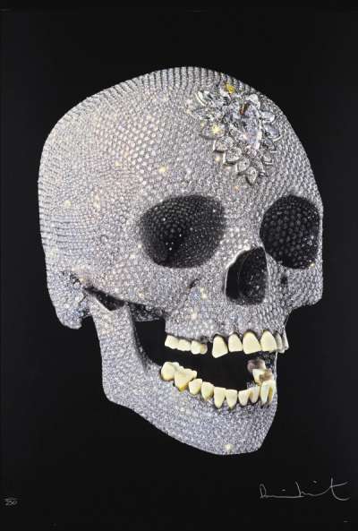 Damien Hirst: For The Love Of God, The Diamond Skull - Signed Print