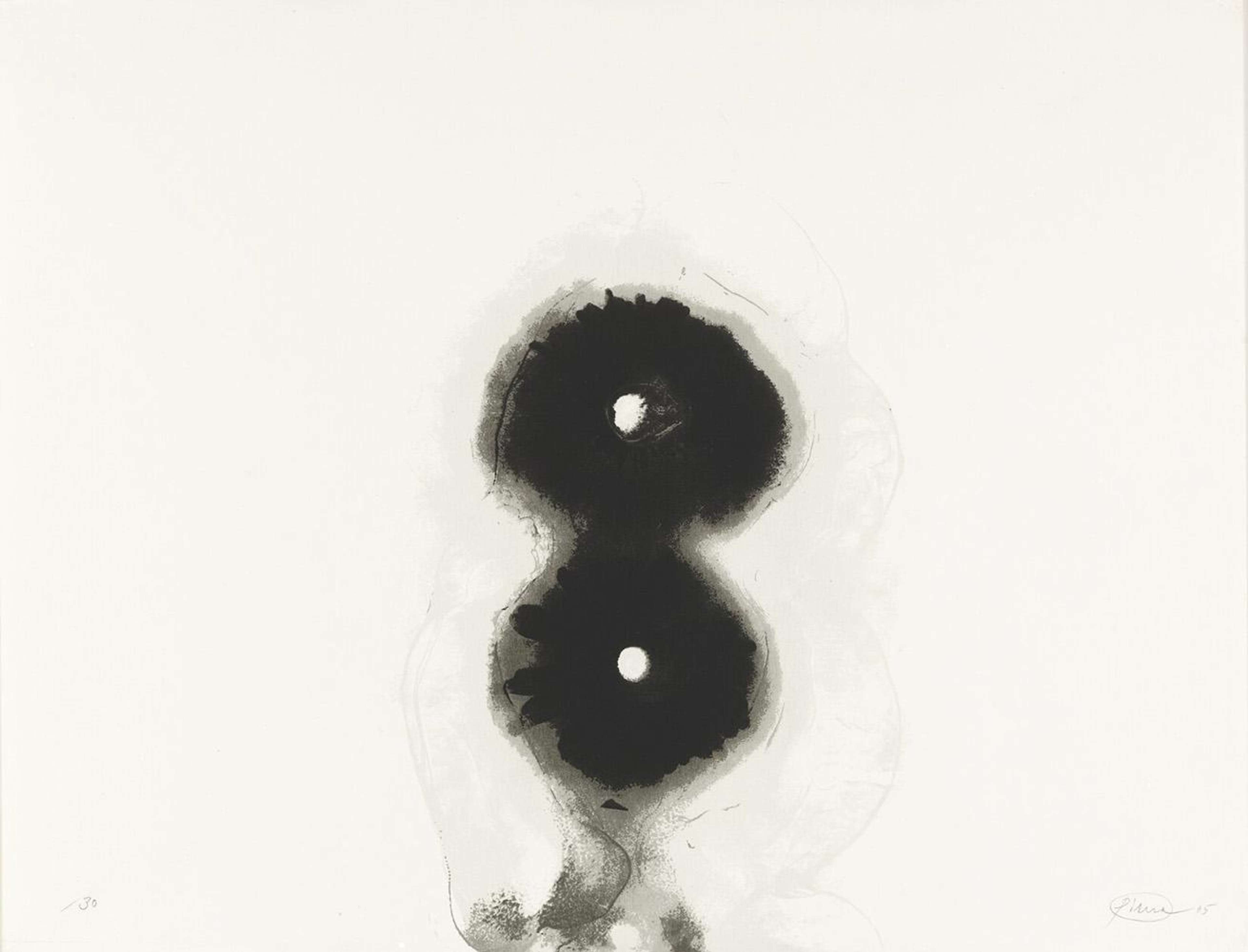 Rose Or Star VI - Signed Print by Otto Piene 1965 - MyArtBroker