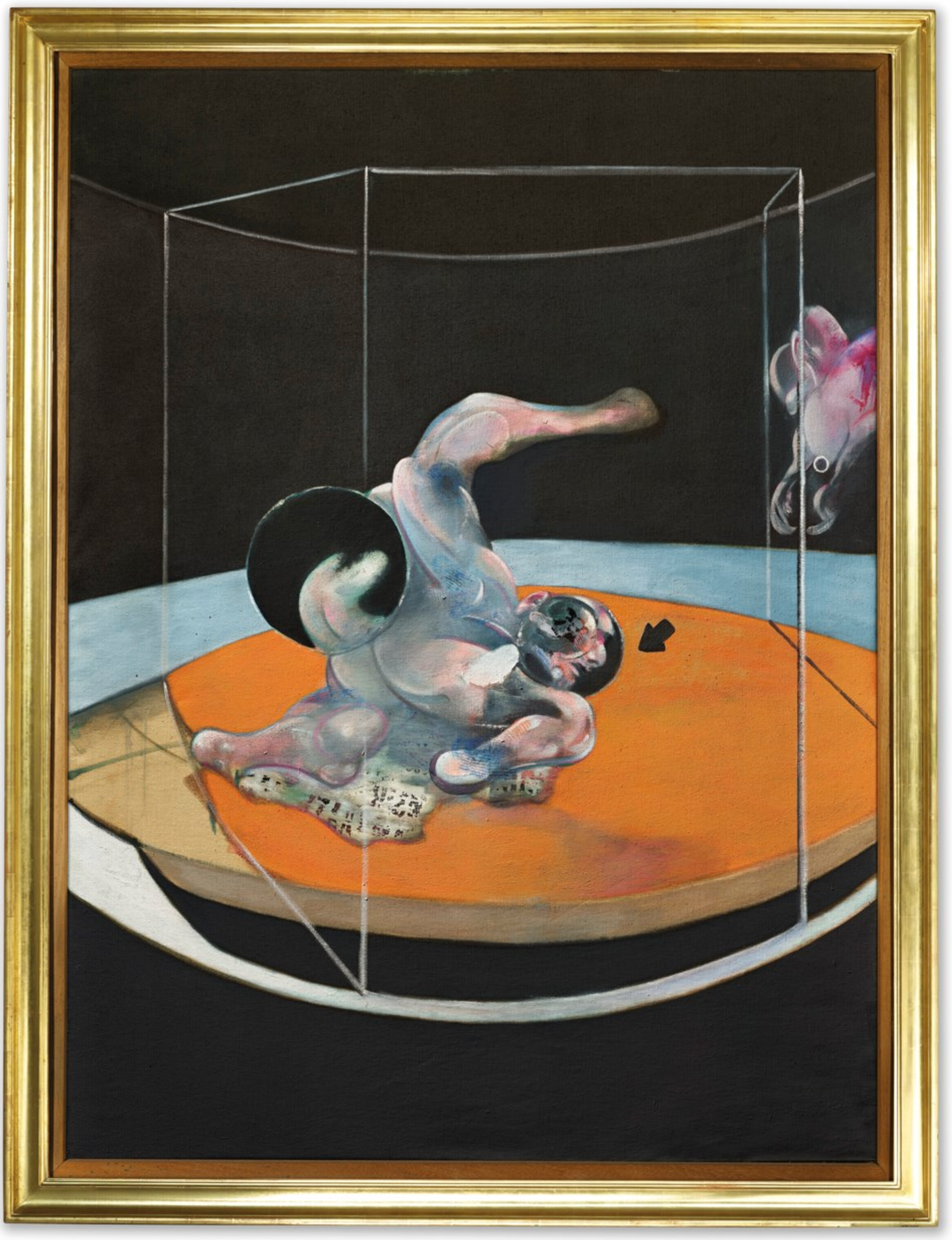 Figure in Movement a painting by Francis Bacon - Christie's 2023