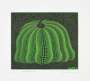 Yayoi Kusama: Pumpkin 2000 (green) - Signed Print