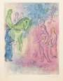 Marc Chagall: Arrivée De Dionysophane - Signed Print