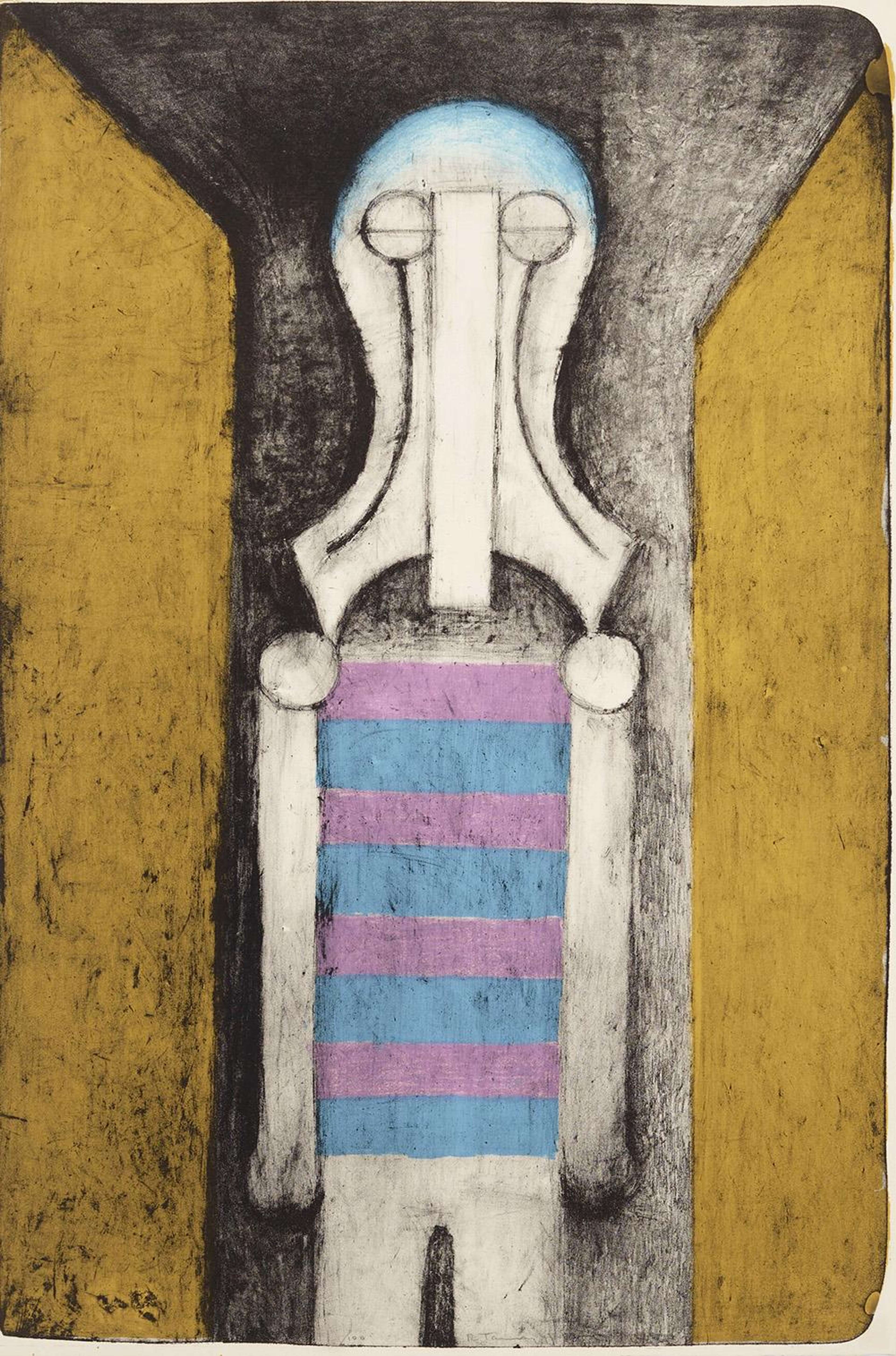 Hombre (Man) - Signed Print by Rufino Tamayo 1972 - MyArtBroker