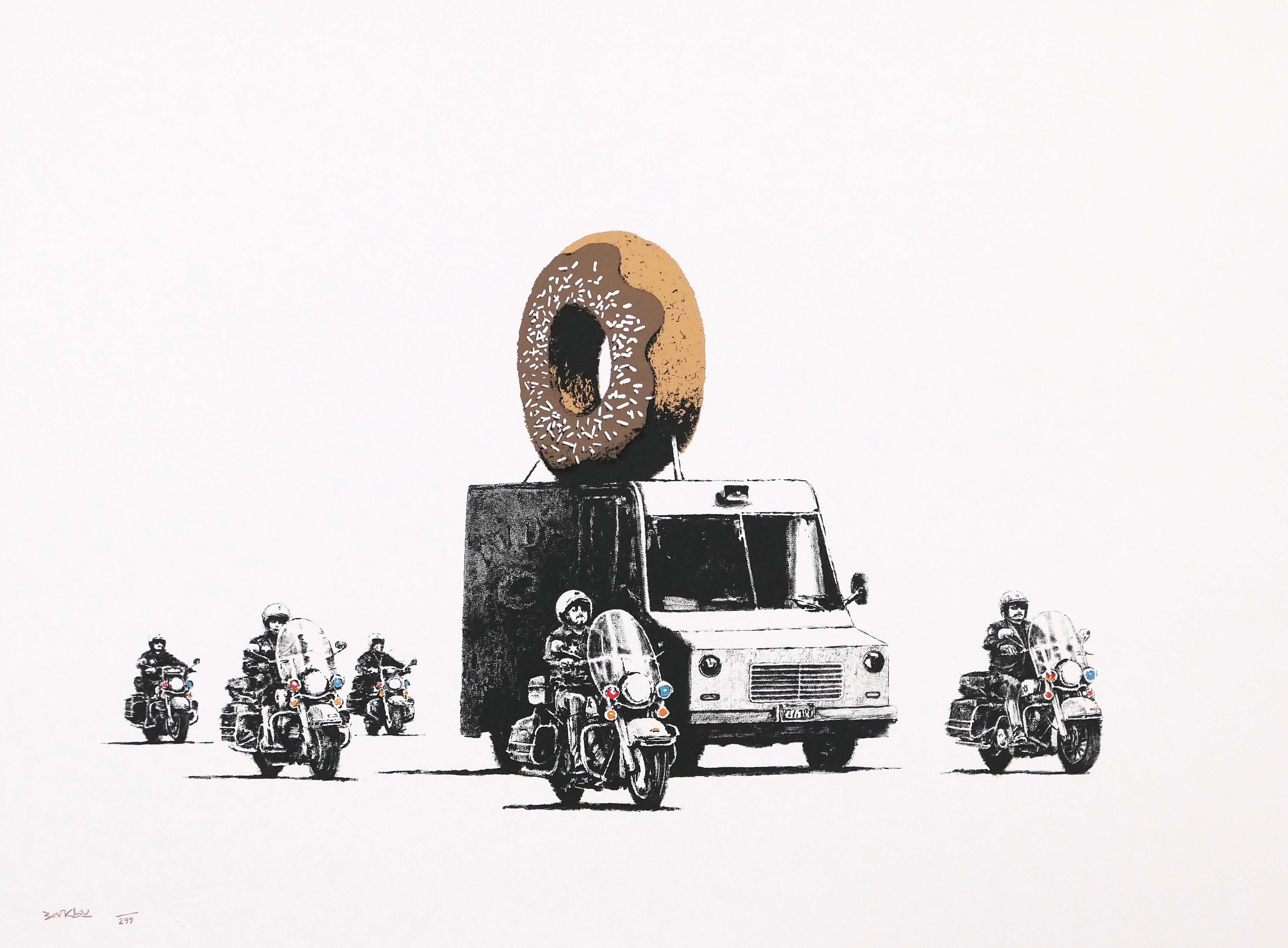 Donuts, Chocolate - Signed Print