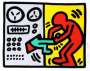 Keith Haring: Pop Shop III, Plate I - Signed Print