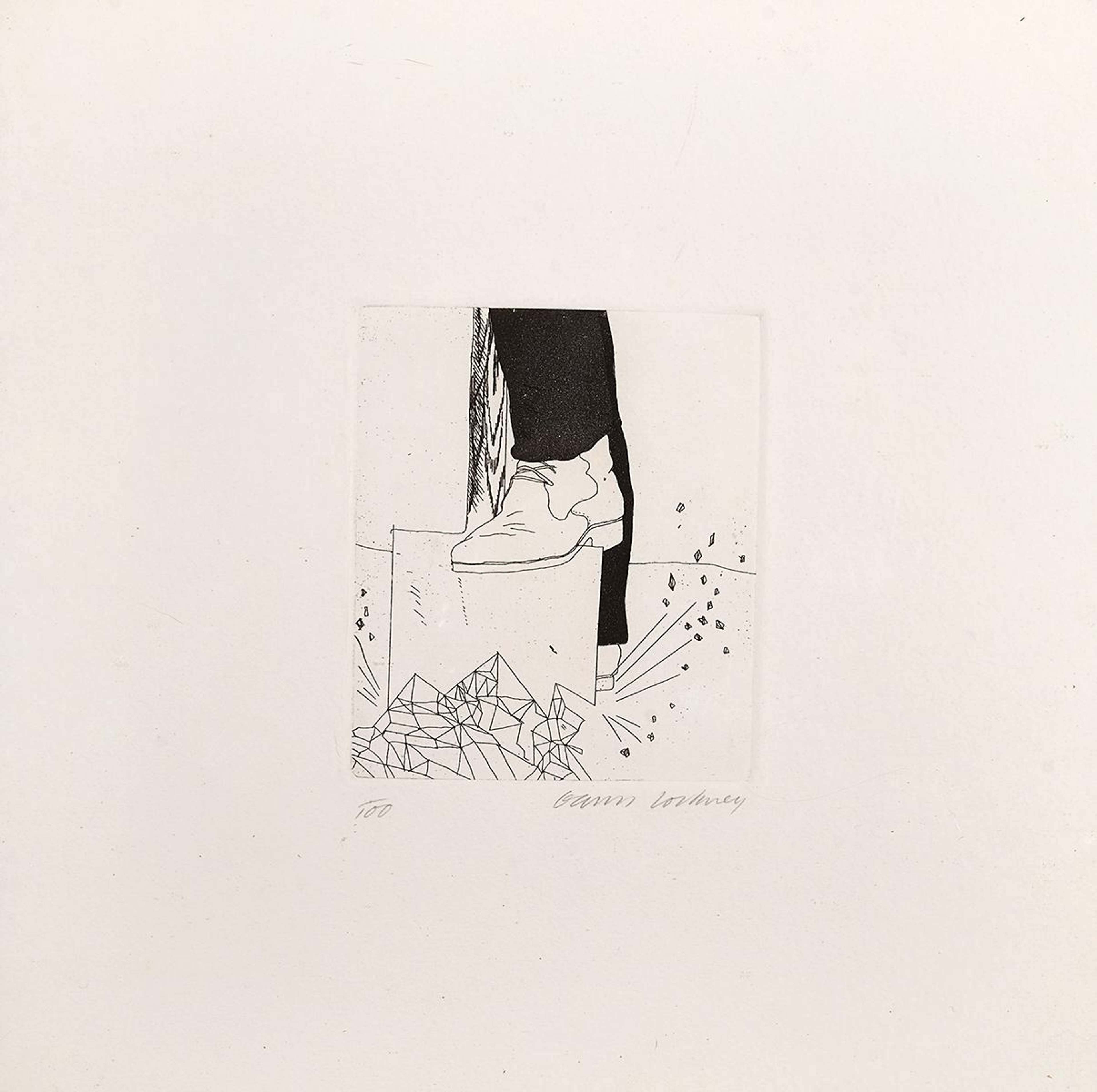 Digging Up Glass - Signed Print by David Hockney 1969 - MyArtBroker