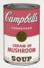 Andy Warhol: Campbell's Soup I, Cream Of Mushroom (F. & S. II.53) - Signed Print