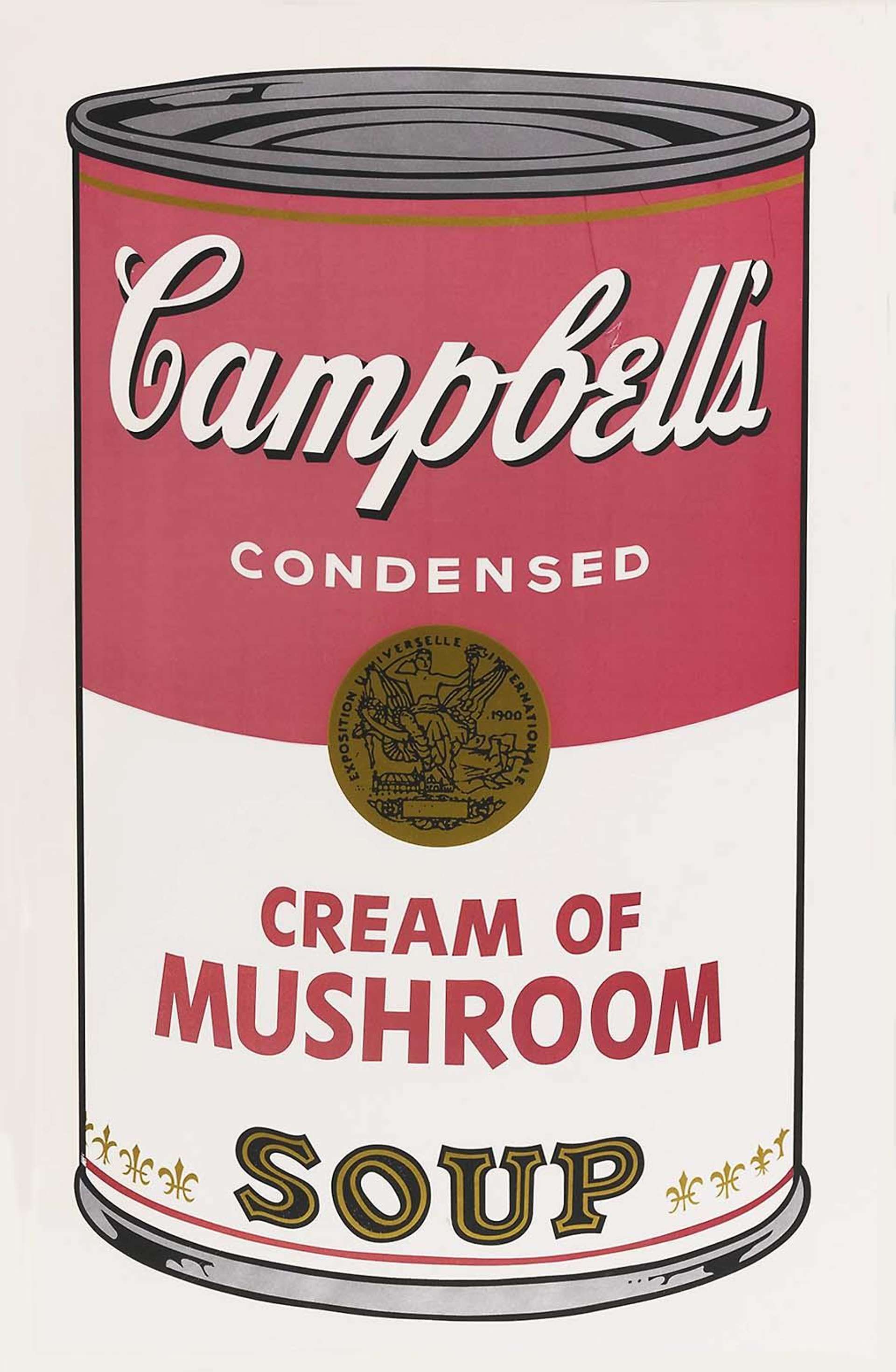 Campbell's Soup I, Cream Of Mushroom (F. & S. II.53) - Signed Print by Andy Warhol 1968 - MyArtBroker