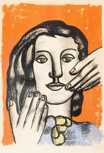 La Grande Margot - Signed Print by Fernand Leger 1951 - MyArtBroker