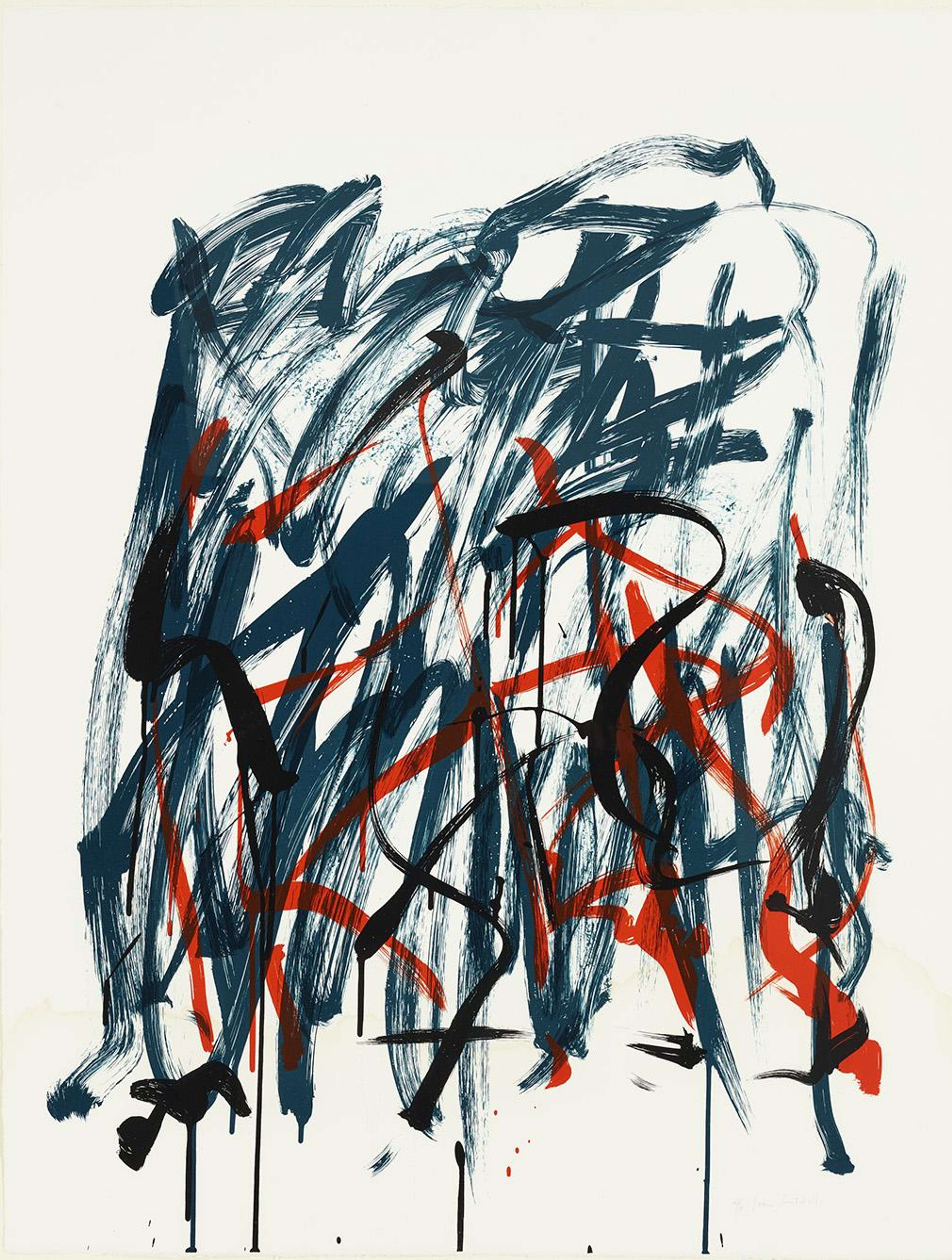 Brush - Signed Print by Joan Mitchell 1981 - MyArtBroker