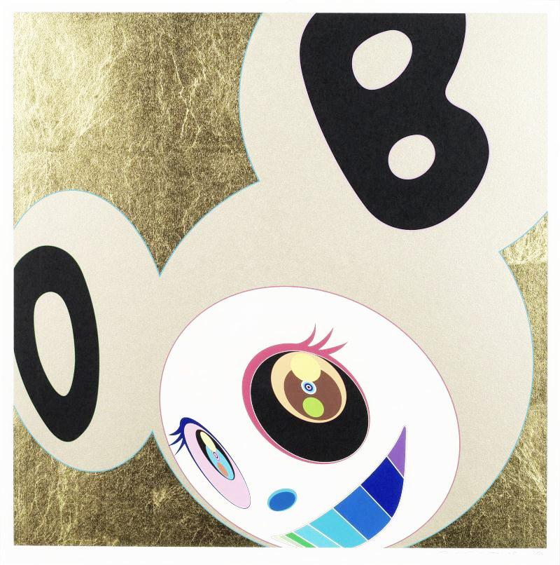 Takashi Murakami And Then Ichimatsu (white) (Signed Print